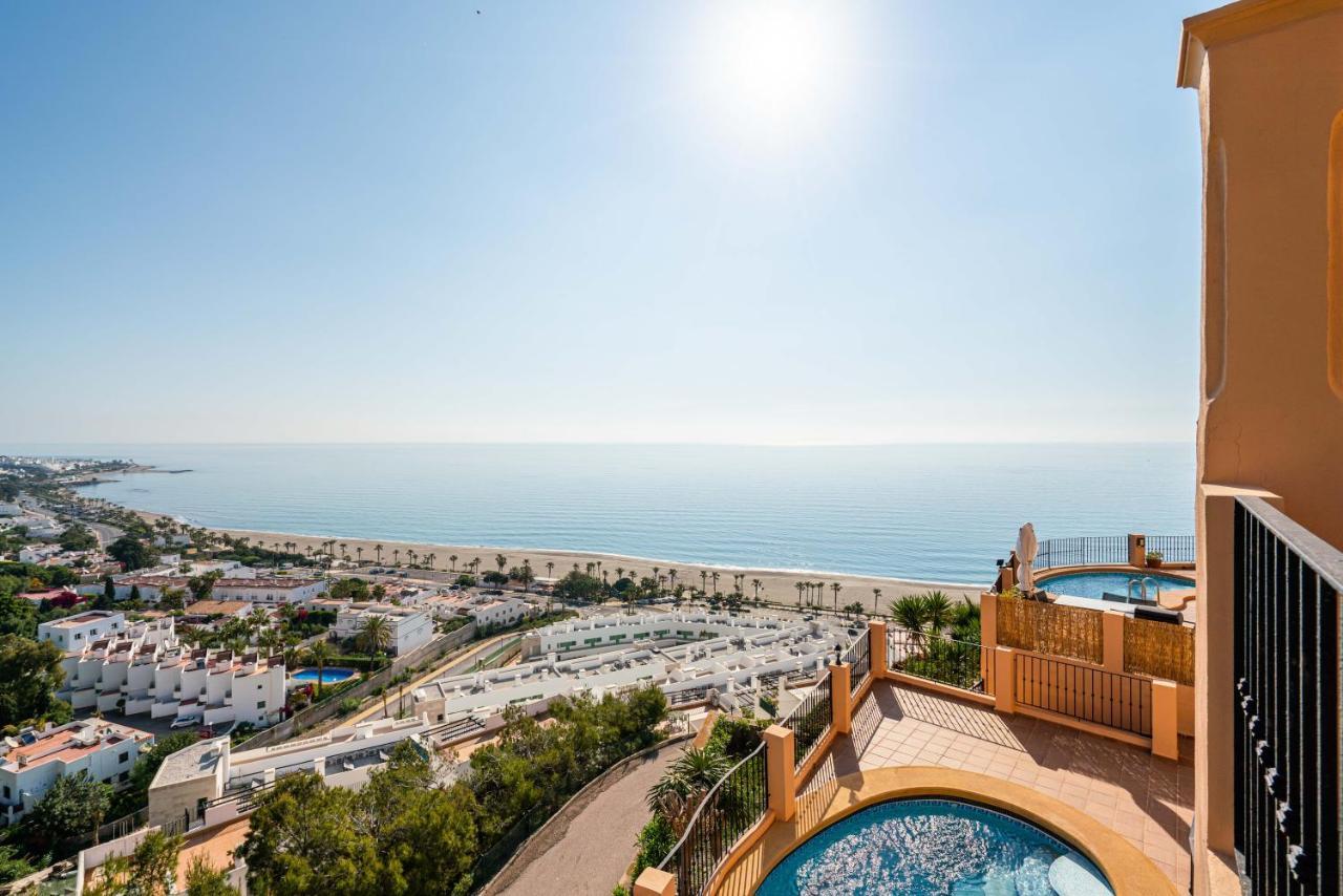 Chalet Con Vistas Al Mar Y Piscina Mojácar Exterior foto