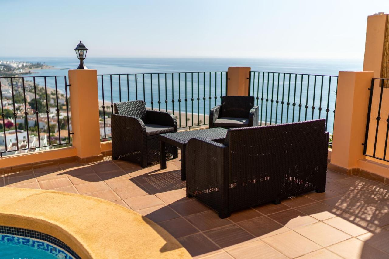 Chalet Con Vistas Al Mar Y Piscina Mojácar Exterior foto