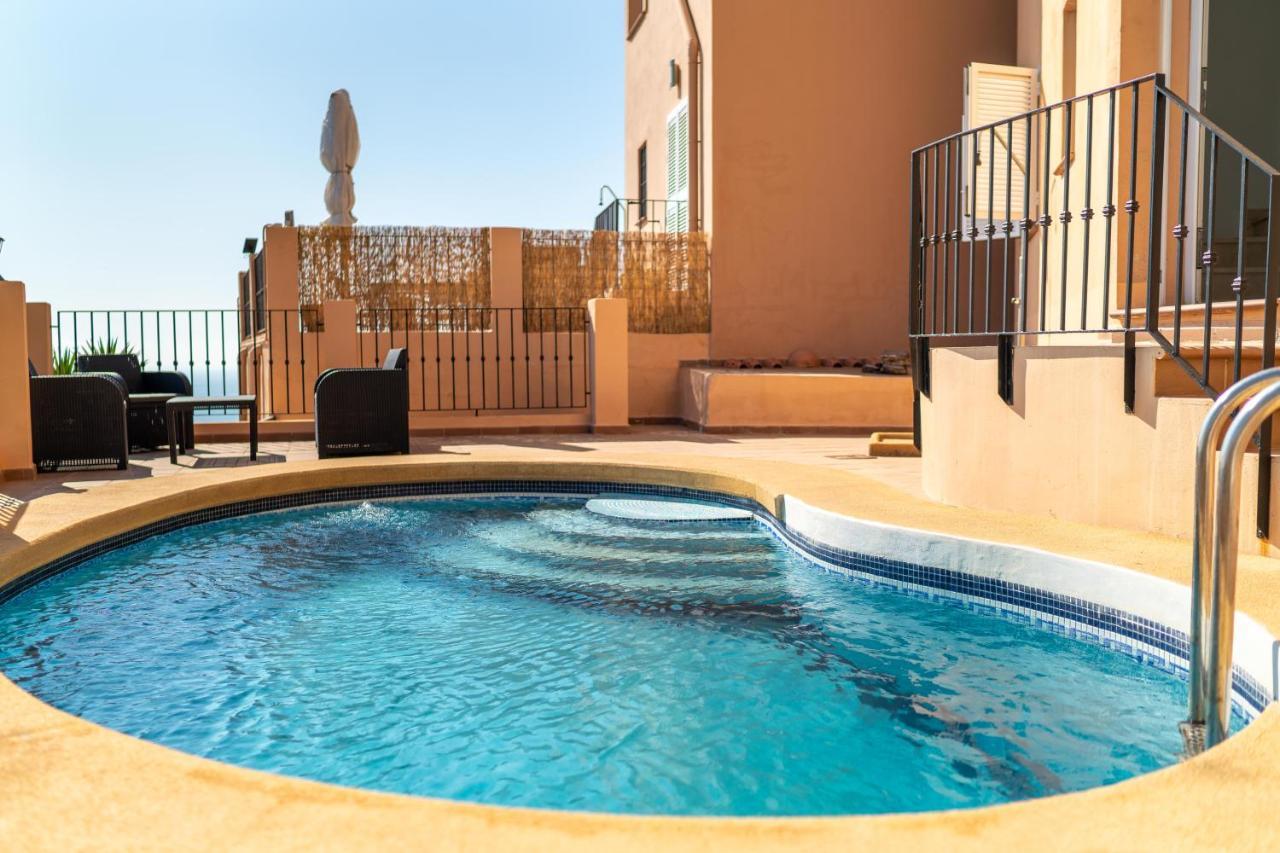 Chalet Con Vistas Al Mar Y Piscina Mojácar Exterior foto